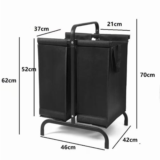 2-tier Laundry Basket 110 Litre Large Oxford Laundry Basket Sorter